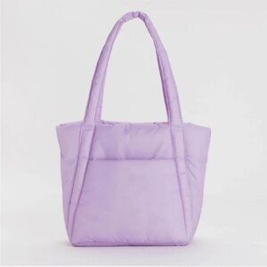 NWT baggu mini puffy tote dusty lilac